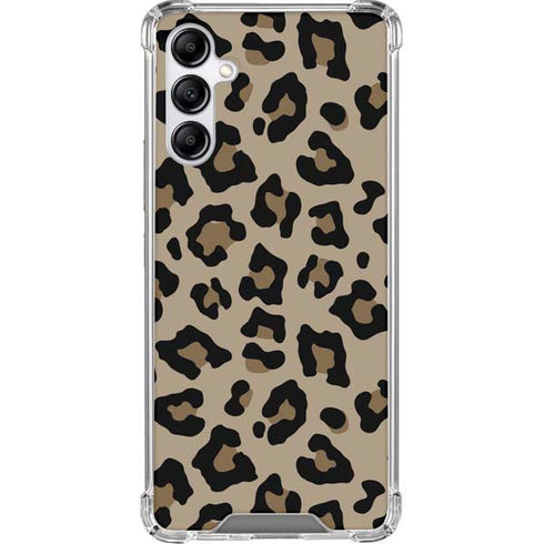 Leopard Print Galaxy A14 5G Clear Case