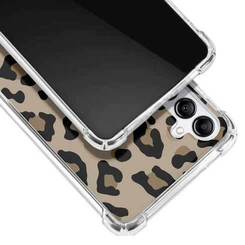 Leopard Print Galaxy A14 5G Clear Case