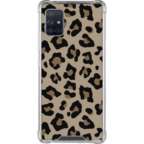 Leopard Print Galaxy A51 5G Clear Case