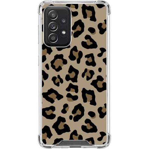 Leopard Print Galaxy A52 5G Clear Case