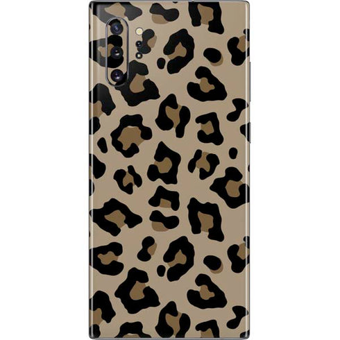 Leopard Print Galaxy Note 10 Plus Skin