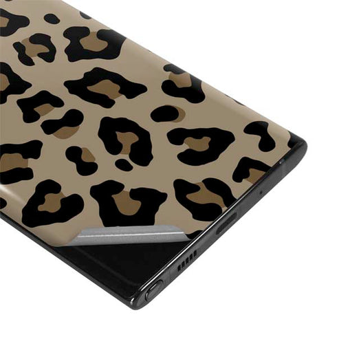 Leopard Print Galaxy Note 10 Plus Skin
