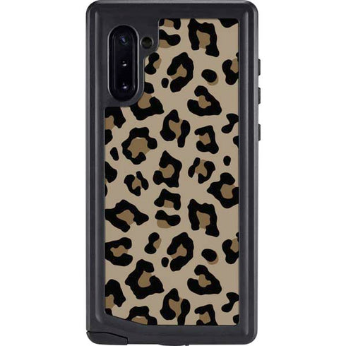 Leopard Print Galaxy Note 10 Waterproof Case