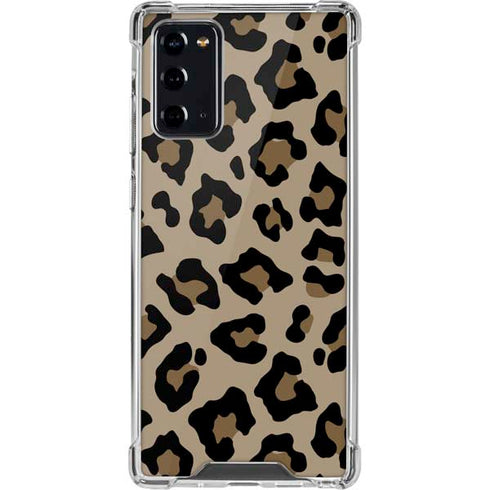 Leopard Print Galaxy Note20 5G Clear Case
