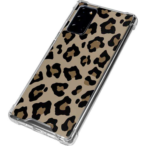 Leopard Print Galaxy Note20 5G Clear Case
