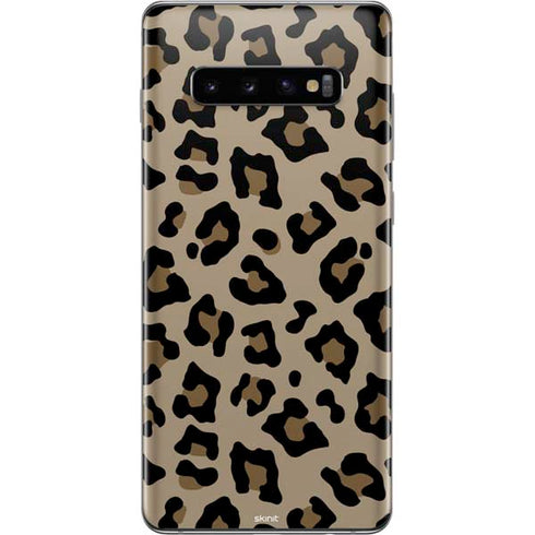 Leopard Print Galaxy S10 Plus Skin