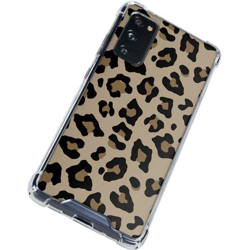 Leopard Print Galaxy S20 FE Clear Case