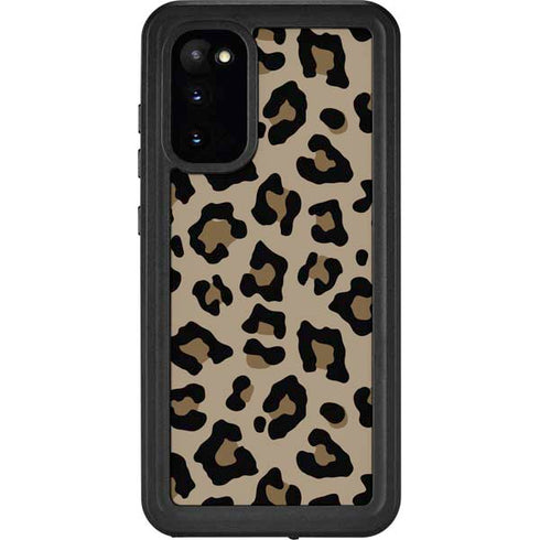 Leopard Print Galaxy S20 Waterproof Case