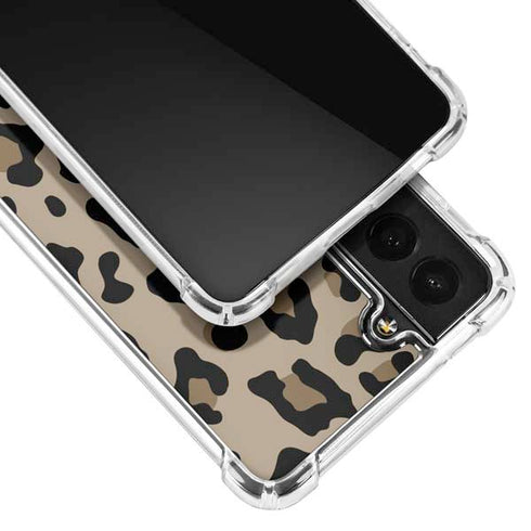 Leopard Print Galaxy S21 FE Clear Case