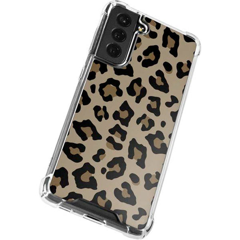 Leopard Print Galaxy S22 Plus Clear Case