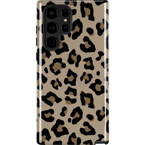 Leopard Print Galaxy S22 Ultra Pro Case
