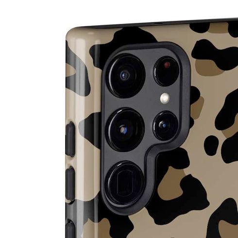 Leopard Print Galaxy S22 Ultra Pro Case