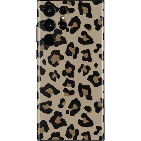 Leopard Print Galaxy S22 Ultra Skin