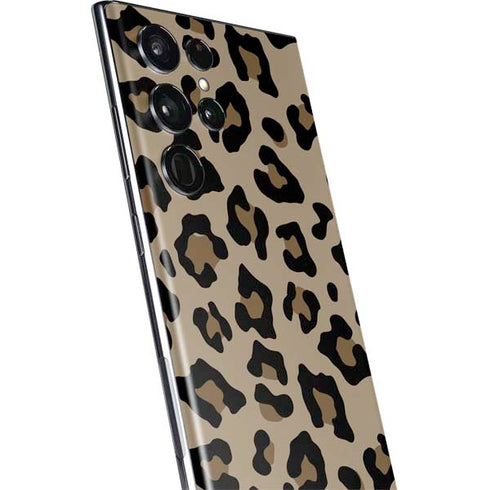 Leopard Print Galaxy S22 Ultra Skin