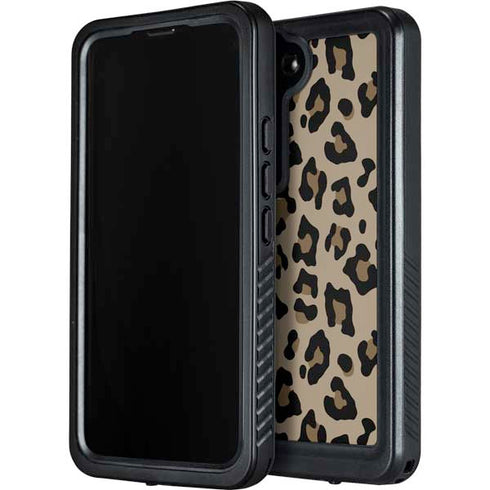 Leopard Print Galaxy S23 Plus Waterproof Case