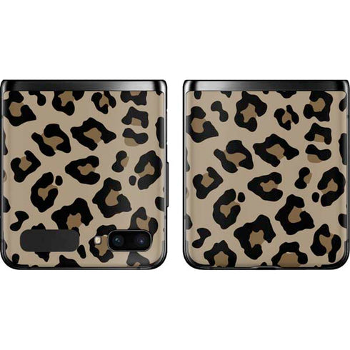 Leopard Print Galaxy Z Flip Skin