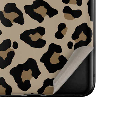 Leopard Print Galaxy Z Flip Skin