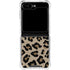 Leopard Print Galaxy Z Flip5 5G Clear Case