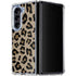 Leopard Print Galaxy Z Fold5 5G Clear Case