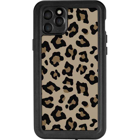 Leopard Print iPhone 11 Pro Max Waterproof Case