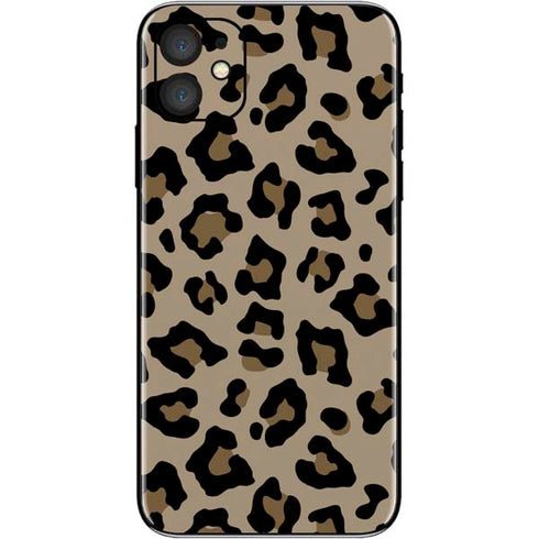 Leopard Print iPhone 11 Skin