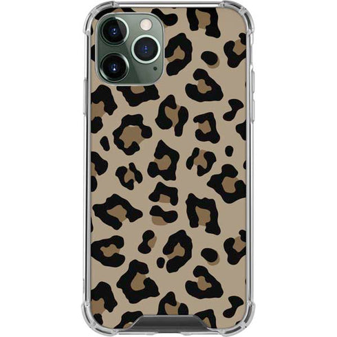 Leopard Print iPhone 12 Pro Clear Case