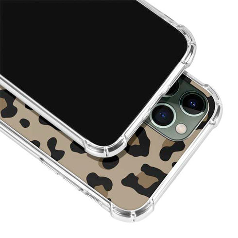 Leopard Print iPhone 12 Pro Clear Case