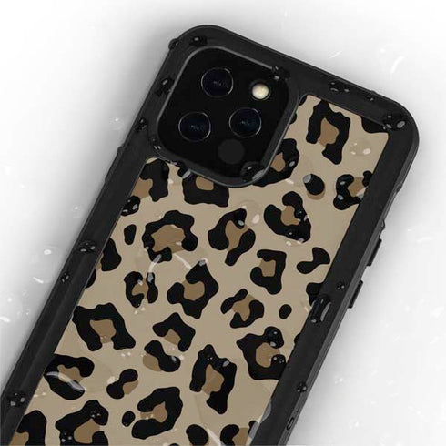 Leopard Print iPhone 12 Pro Max Waterproof Case