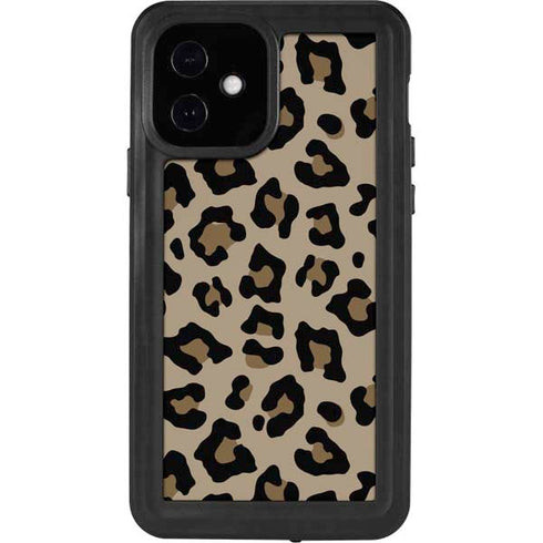 Leopard Print iPhone 12 Waterproof Case
