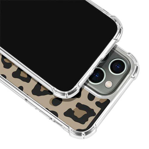 Leopard Print iPhone 13 Pro Clear Case