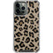 Leopard Print iPhone 15 Pro Max Clear Case