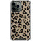 Leopard Print iPhone 14 Pro Max Clear Case