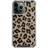 Leopard Print iPhone 14 Pro Max Clear Case
