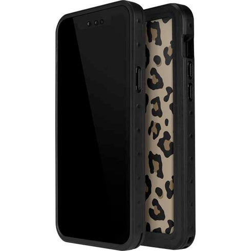 Leopard Print iPhone 14 Pro Max Waterproof Case