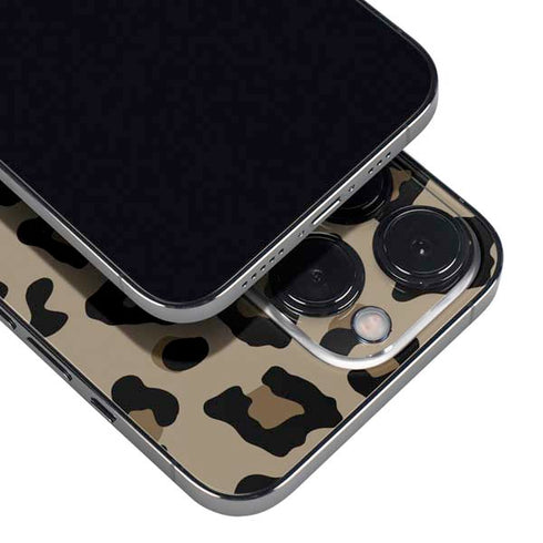 Leopard Print iPhone 15 Pro Skin