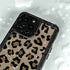 Leopard Print iPhone 15 Pro Waterproof Case