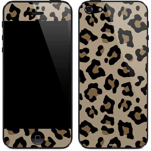 Leopard Print iPhone 5/5s/5SE Skin