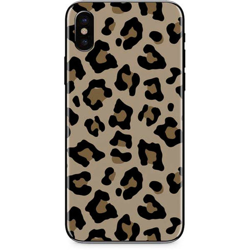 Leopard Print iPhone XS Max Skin