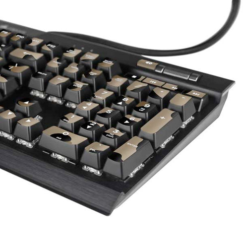 Leopard Print K95 RGB PLATINUM Mechanical Gaming Keyboard Skin