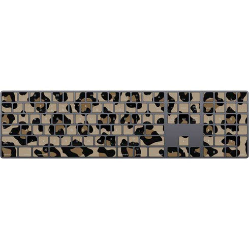 Leopard Print Magic Keyboard with Numeric Keypad Skin