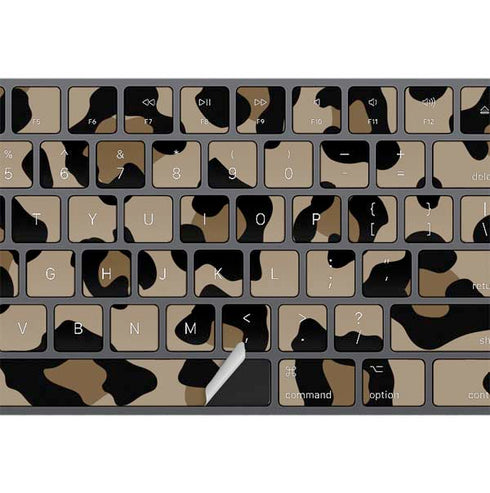 Leopard Print Magic Keyboard with Numeric Keypad Skin