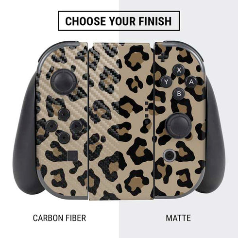 Leopard Print Nintendo Switch Bundle Skin