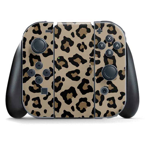 Leopard Print Nintendo Switch (2017-2021) Joy-Con Controller Skin