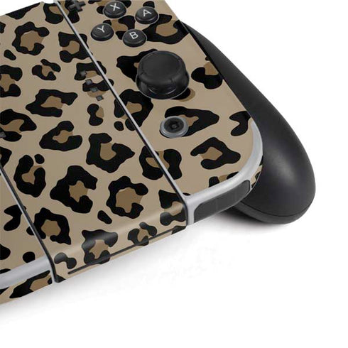 Leopard Print Nintendo Switch OLED (2021) Skin