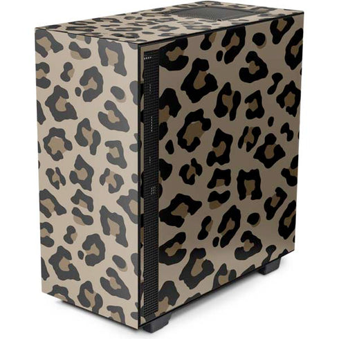 Leopard Print NZXT H510 Compact ATX Mid-Tower Case Skin