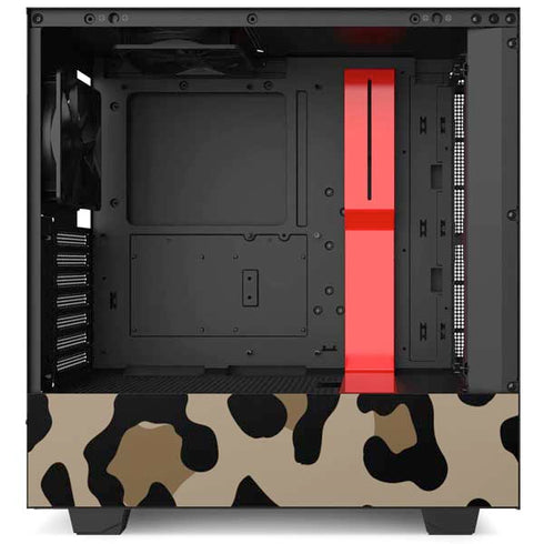 Leopard Print NZXT H510 Compact ATX Mid-Tower Case Skin