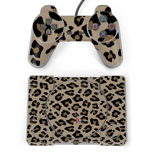 Leopard Print PlayStation Classic Bundle Skin