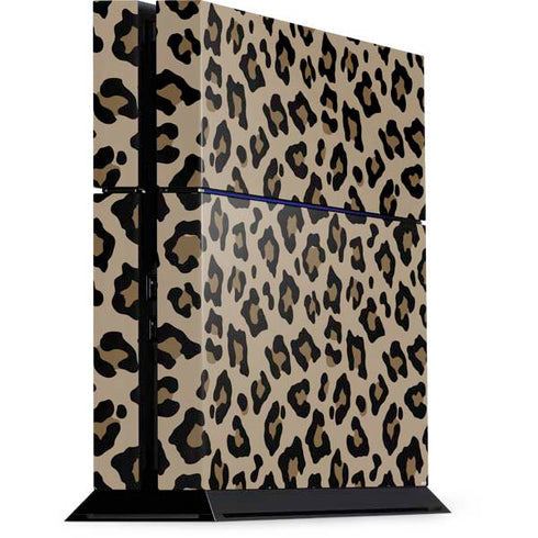 Leopard Print PS4 Console Skin