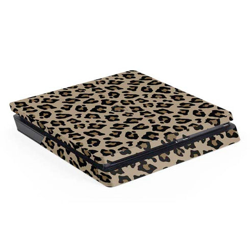 Leopard Print PS4 Slim Skin