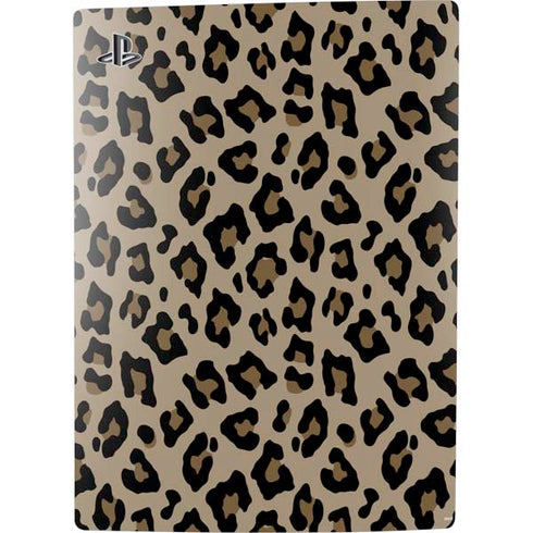 Leopard Print PS5 Console Skin